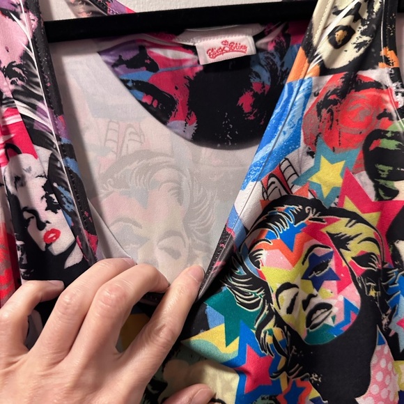 Marilyn Monroe contour sublimation dress - Picture 3 of 6